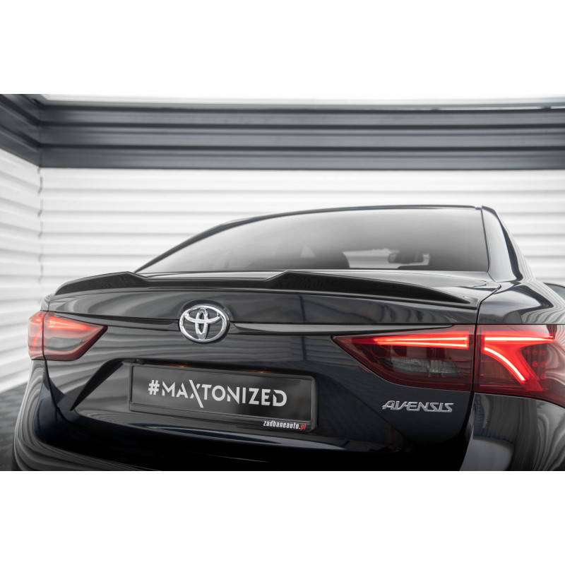 Spoiler Cap 3D Toyota Avensis berlina Mk3 Facelift (Cod. M-TO-AV-3F2-S-CAP1G)