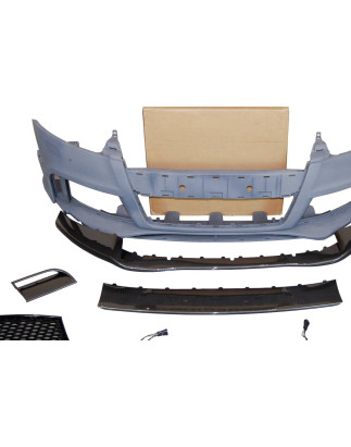 Paraurti Anteriori Audi TT 06-14 8J Look RS Spoiler Look Carbonio (Cod. E-TCA0196)