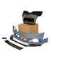 Paraurti Anteriori Audi TT 06-14 8J Look RS Spoiler Look Carbonio (Cod. E-TCA0196)