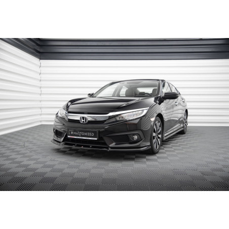 SPLITTER ANTERIORE V.1 Honda Civic berlina Mk10 (Cod. M-HO-CI-10-FD1G)