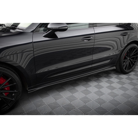 Diffusori minigonne Porsche Macan T / GTS Mk1 Facelift 2   (Cod. M-PO-MA-1F2-T-SD1G)