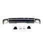 Diffusore Posteriore Audi A4 B9 2016+ Look RS4 (Cod. E-TCA0194)