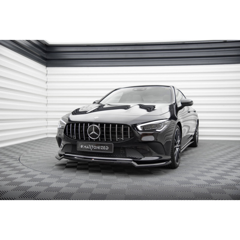 SPLITTER ANTERIORE V.1 Mercedes-Benz CLA C118 (Cod. M-ME-CLA-118-FD1G)