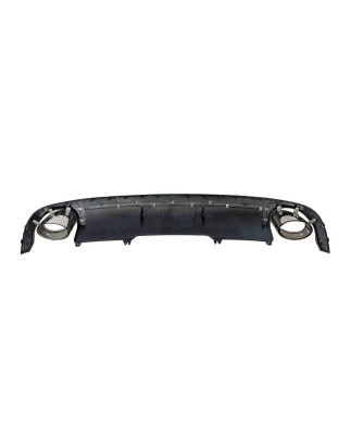 Diffusore Posteriore Audi A4 B9 2016+ Look RS4 (Cod. E-TCA0194)
