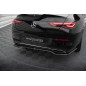 Splitter posteriore (con barre verticali) Mercedes-Benz CLA Coupe C118 (Cod. M-ME-CLA-118-RD1G+RD2G)
