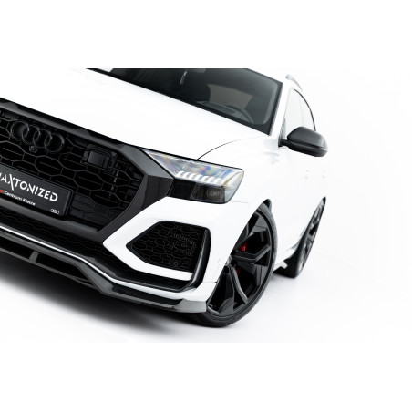 Splitter anteriore in carbonio Audi RSQ8 Mk1 (Cod. M-CF-AU-RSQ8-1-FD1+FD1R-245-P)