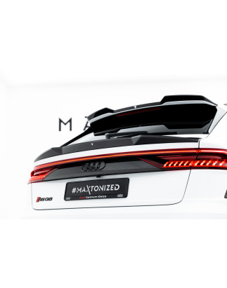 Spoiler portellone in fibra di carbonio (Lower) Audi RSQ8 / SQ8 / Q8 S-Line / Q8 Mk1 (Cod. M-CF-AU-R