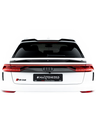 Spoiler portellone in fibra di carbonio (Lower) Audi RSQ8 / SQ8 / Q8 S-Line / Q8 Mk1 (Cod. M-CF-AU-R