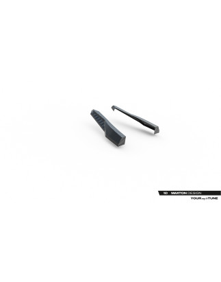 Splitters posteriori laterali in fibra di carbonio Audi RSQ8 Mk1 (Cod. M-CF-AU-RSQ8-1-RSD1-245-P)
