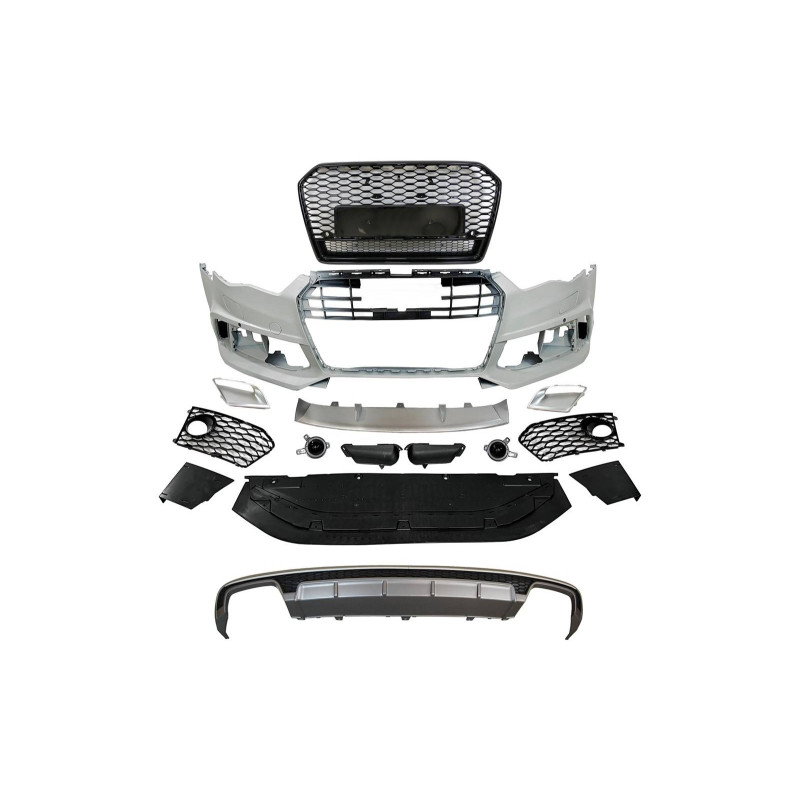 Kit Estetico Audi A6 Look RS6 2015-2018 C7 (Cod. E-TCA60160195RS63)