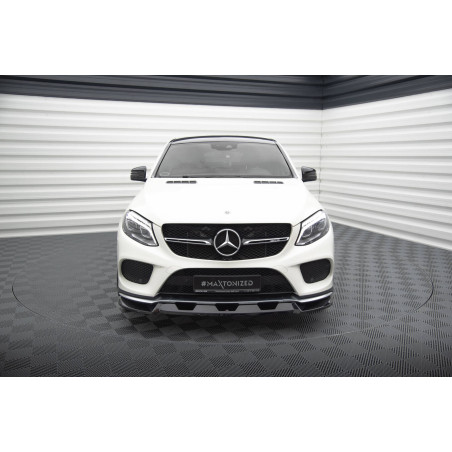 SPLITTER ANTERIORE V.1 Mercedes-Benz GLE Coupe 43 AMG / AMG-Line C292 (Cod. M-ME-GLE-C292-AMGLINE-FD