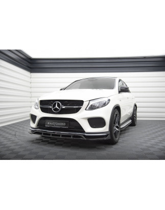 SPLITTER ANTERIORE V.2 Mercedes-Benz GLE Coupe 43 AMG / AMG-Line C292 (Cod. M-ME-GLE-C292-AMGLINE-FD