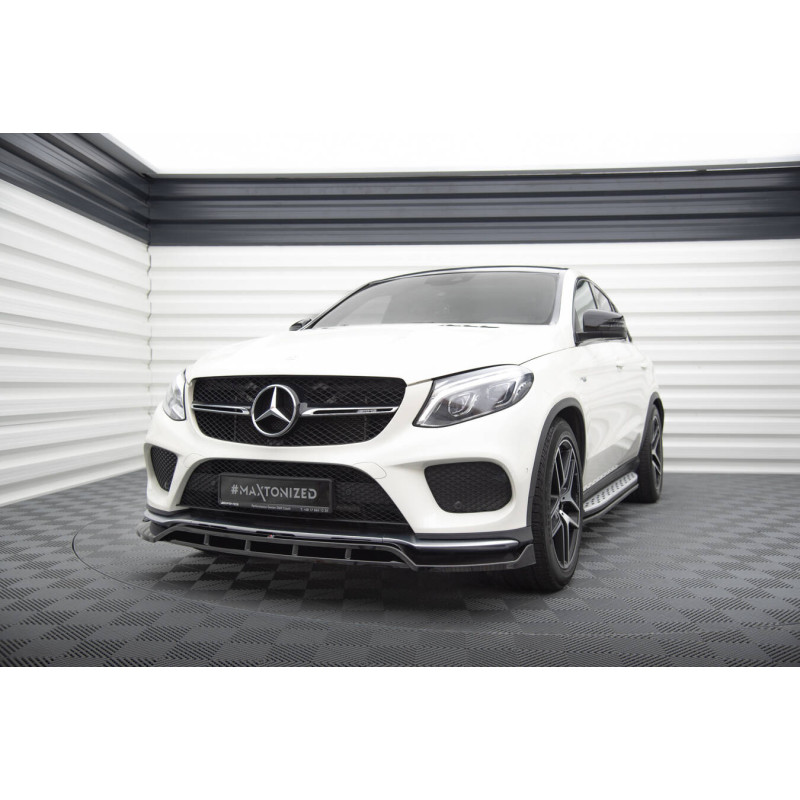 SPLITTER ANTERIORE V.2 Mercedes-Benz GLE Coupe 43 AMG / AMG-Line C292 (Cod. M-ME-GLE-C292-AMGLINE-FD