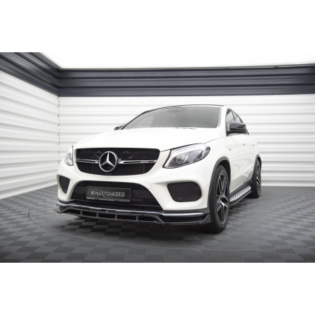 SPLITTER ANTERIORE V.2 Mercedes-Benz GLE Coupe 43 AMG / AMG-Line C292 (Cod. M-ME-GLE-C292-AMGLINE-FD
