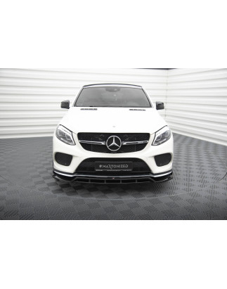 SPLITTER ANTERIORE V.2 Mercedes-Benz GLE Coupe 43 AMG / AMG-Line C292 (Cod. M-ME-GLE-C292-AMGLINE-FD