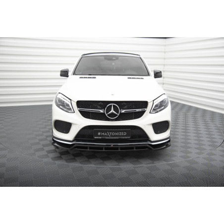SPLITTER ANTERIORE V.2 Mercedes-Benz GLE Coupe 43 AMG / AMG-Line C292 (Cod. M-ME-GLE-C292-AMGLINE-FD
