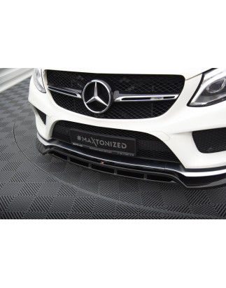 SPLITTER ANTERIORE V.2 Mercedes-Benz GLE Coupe 43 AMG / AMG-Line C292 (Cod. M-ME-GLE-C292-AMGLINE-FD