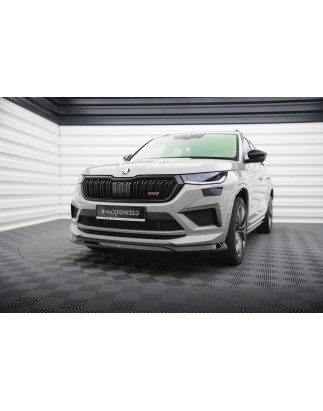 SPLITTER ANTERIORE V.2 Skoda Kodiaq RS Mk1 Facelift (Cod. M-SK-KO-1F-RS-FD2G)