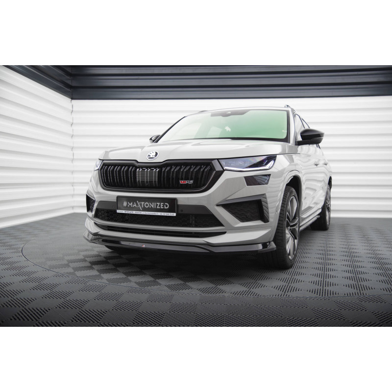 SPLITTER ANTERIORE V.2 Skoda Kodiaq RS Mk1 Facelift (Cod. M-SK-KO-1F-RS-FD2G)