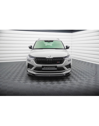 SPLITTER ANTERIORE V.2 Skoda Kodiaq RS Mk1 Facelift (Cod. M-SK-KO-1F-RS-FD2G)