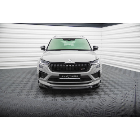 SPLITTER ANTERIORE V.2 Skoda Kodiaq RS Mk1 Facelift (Cod. M-SK-KO-1F-RS-FD2G)
