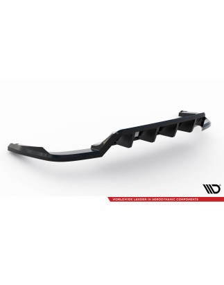 Splitter posteriore (con barre verticali) Skoda Kodiaq RS Mk1 / Mk1 Facelift (Cod. M-SK-KO-1F-RS-RD1