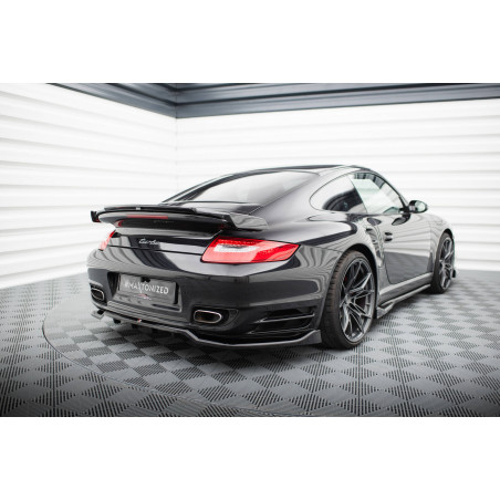 Splitter posteriore (con barre verticali) Porsche 911 Turbo 997 (Cod. M-PO-911-997-TURBO-RD1G+RD2G)