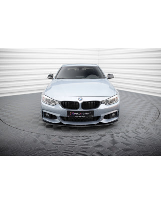 SPLITTER ANTERIORE street pro BMW 4  M-Pack F32 / F36 / F33  (Cod. M-BM4F32MPACKCNC-FD4B)