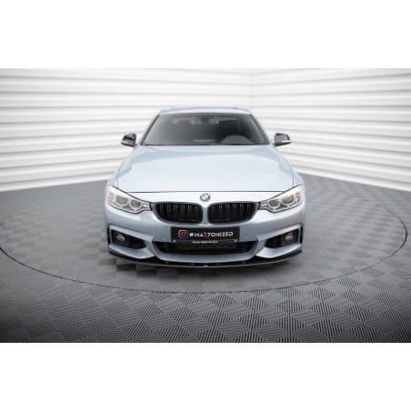 SPLITTER ANTERIORE street pro BMW 4  M-Pack F32 / F36 / F33  (Cod. M-BM4F32MPACKCNC-FD4B)