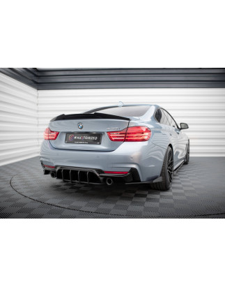 DIFFUSORE POSTERIORE street pro V.1 BMW 4 Coupe / Cabrio / Gran Coupe M-Pack F32 / F33 /  F36 (Cod. 