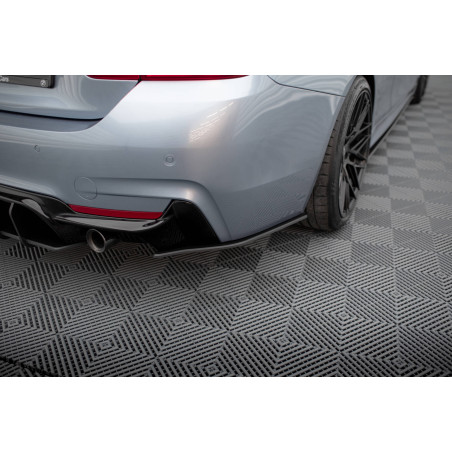 Splitters posteriori laterali Street Pro BMW 435i Coupe M-Pack F32 (Cod. M-BM4F32MPACKCNC-RSD1B)