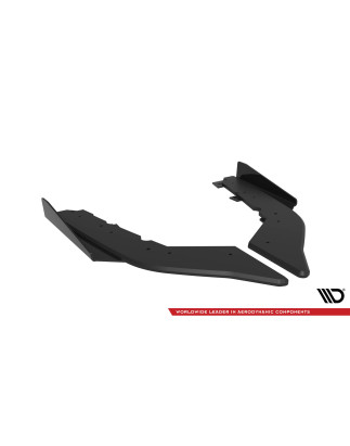 Splitters posteriori laterali Street Pro + Flaps BMW 435i Coupe M-Pack F32 (Cod. M-BM4F32MPACKCNC-RS