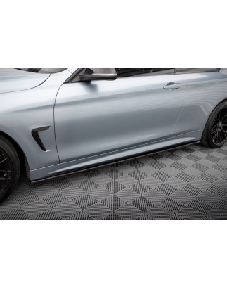 Diffusori minigonne street pro BMW 4  M-Pack F32 / F36 / F33  (Cod. M-BM4F32MPACKCNC-SD2B)