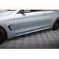 Diffusori minigonne street pro BMW 4  M-Pack F32 / F36 / F33  (Cod. M-BM4F32MPACKCNC-SD2B)