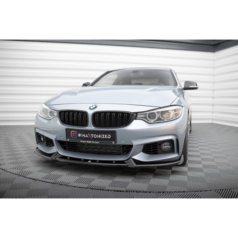 SPLITTER ANTERIORE V.4 BMW 4  M-Pack F32 / F36 / F33 (Cod. M-BM-4-F32-MPACK-FD4G)