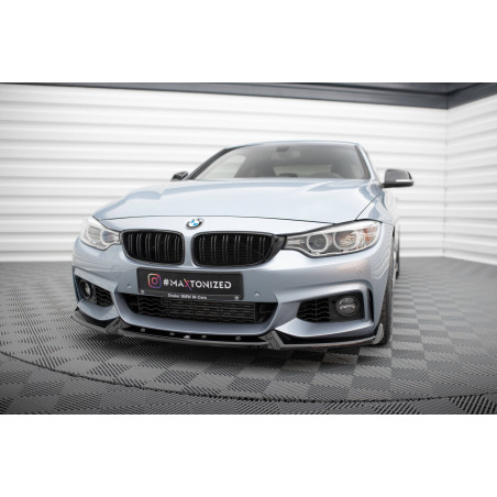 SPLITTER ANTERIORE V.4 BMW 4  M-Pack F32 / F36 / F33 (Cod. M-BM-4-F32-MPACK-FD4G)