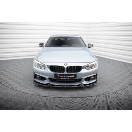 SPLITTER ANTERIORE V.4 BMW 4  M-Pack F32 / F36 / F33 (Cod. M-BM-4-F32-MPACK-FD4G)
