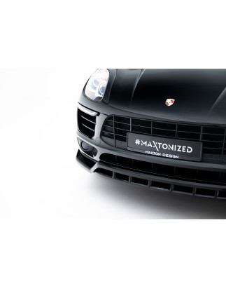 SPLITTER ANTERIORE V.3 Porsche Macan Mk1 (Cod. M-PO-MA-1-FD3G+FD3RG)