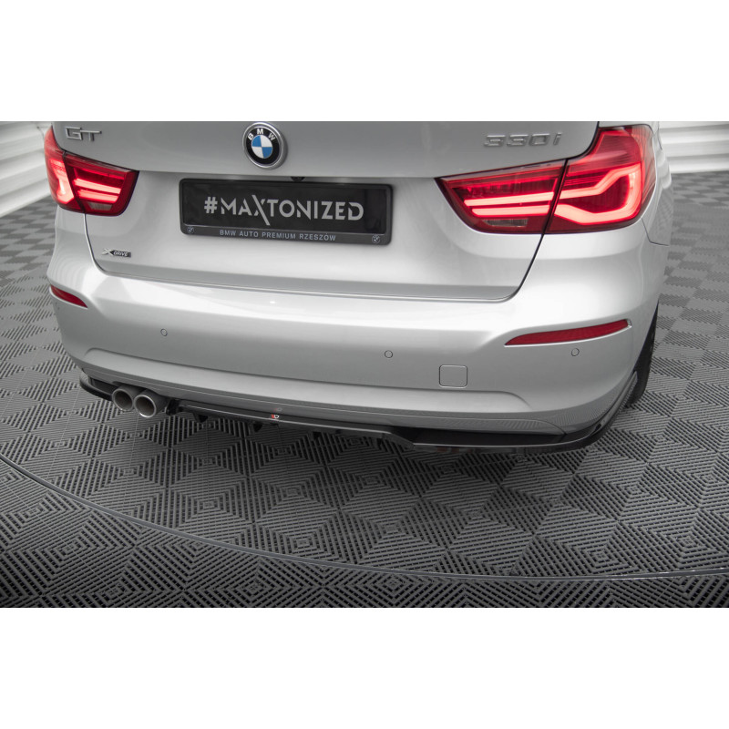 Splitter posteriore (con barre verticali) BMW 3 GT F34 Facelift (Cod. M-BM-3-34F-GT-RSD1G+RD1G)