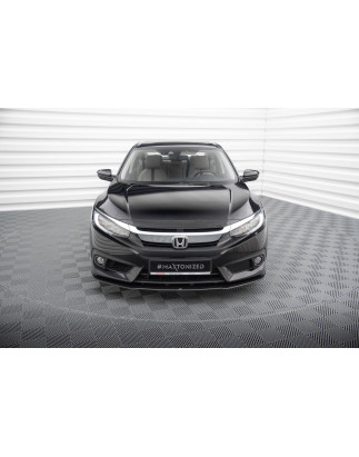 SPLITTER ANTERIORE street pro Honda Civic berlina Mk10 (Cod. M-HOCI10CNC-FD1B)