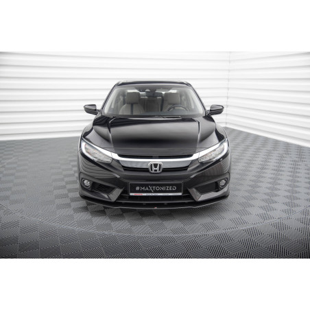 SPLITTER ANTERIORE street pro Honda Civic berlina Mk10 (Cod. M-HOCI10CNC-FD1B)