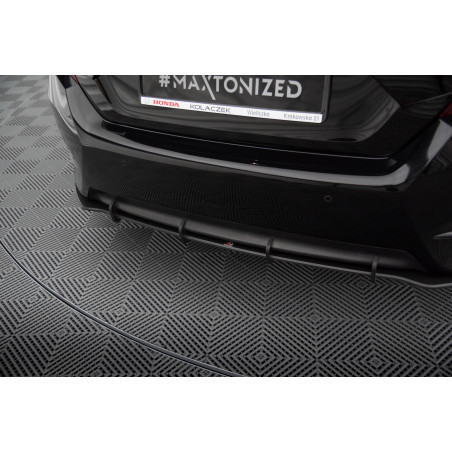 Splitters posteriori laterali Street Pro + Flaps Honda Civic Mk10 (Cod. M-HOCI10CNC-RS1B+RSF1G)
