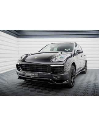 SPLITTER ANTERIORE Porsche Cayenne Mk2 Facelift (Cod. M-PO-CAY-2F-FD1G+FD1RG)