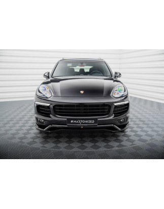 SPLITTER ANTERIORE Porsche Cayenne Mk2 Facelift (Cod. M-PO-CAY-2F-FD1G+FD1RG)