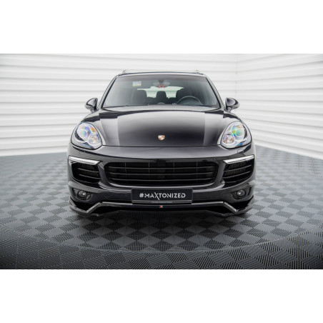 SPLITTER ANTERIORE Porsche Cayenne Mk2 Facelift (Cod. M-PO-CAY-2F-FD1G+FD1RG)