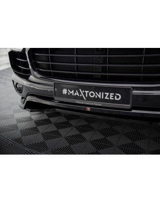 SPLITTER ANTERIORE Porsche Cayenne Mk2 Facelift (Cod. M-PO-CAY-2F-FD1G+FD1RG)