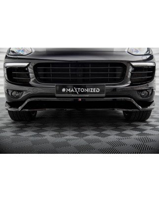 SPLITTER ANTERIORE Porsche Cayenne Mk2 Facelift (Cod. M-PO-CAY-2F-FD1G+FD1RG)