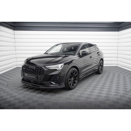 SPLITTER ANTERIORE V.1 Audi Q3 Sportback F3 (Cod. M-AU-Q3-2-SB-FD1G)