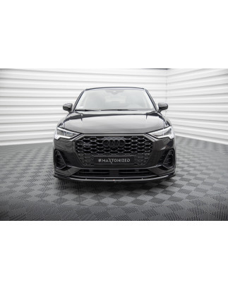 SPLITTER ANTERIORE V.1 Audi Q3 Sportback F3 (Cod. M-AU-Q3-2-SB-FD1G)