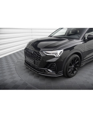 SPLITTER ANTERIORE V.1 Audi Q3 Sportback F3 (Cod. M-AU-Q3-2-SB-FD1G)